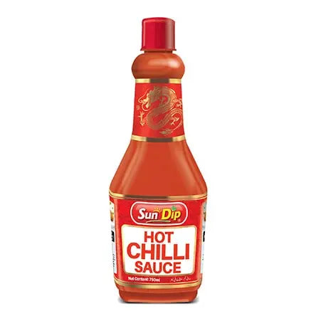 Sun Dip Hot Chili Sauce 750ml Bottle – Bold and Spicy Flavor for Every Meal