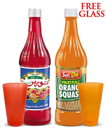 Naurus & Orange Squash - 800ml