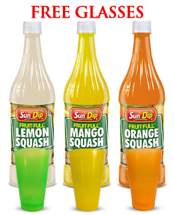 Squashes Pack of 3 – 800ml Each