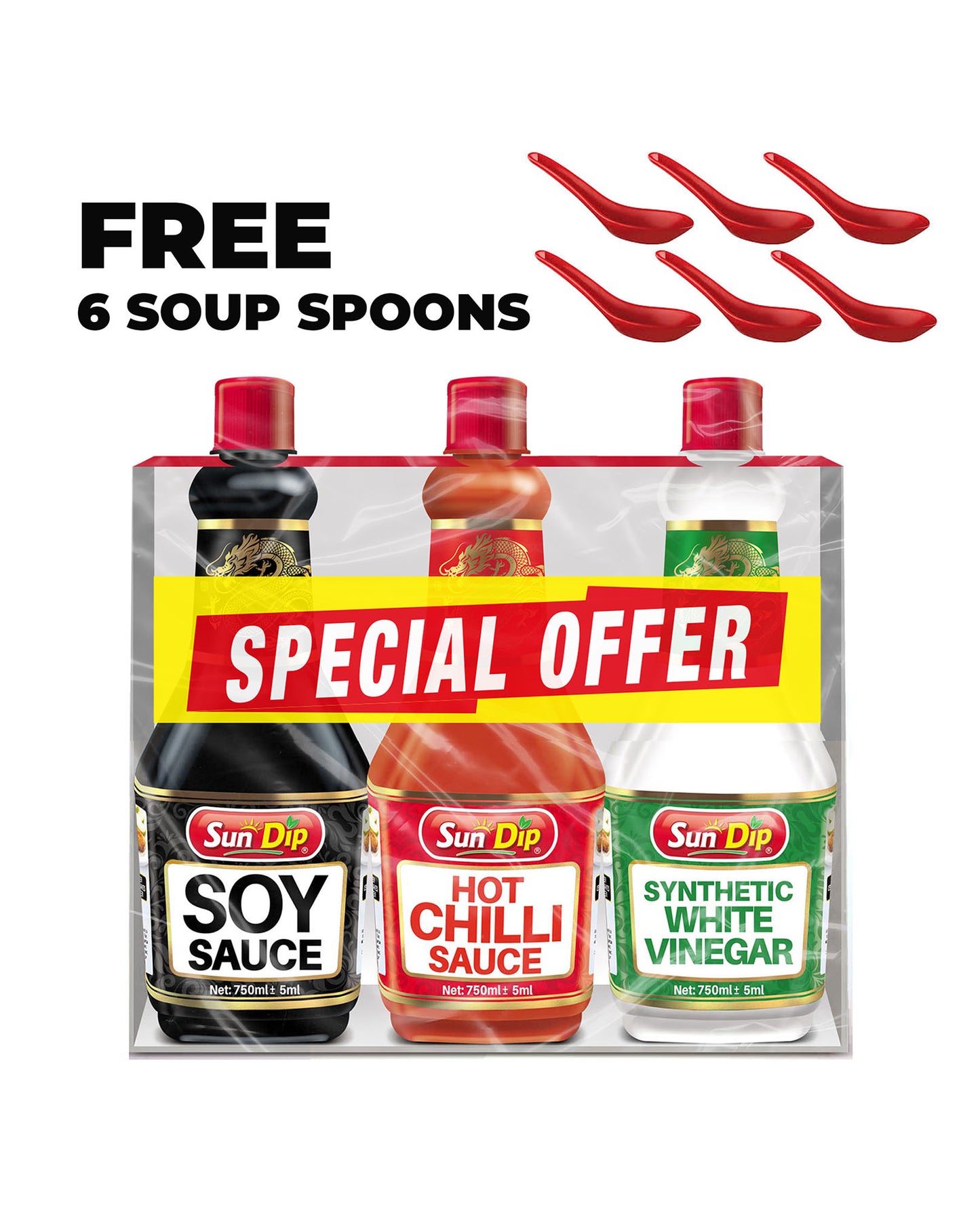 Chinese Sauces Trio pack (750ml x 3)