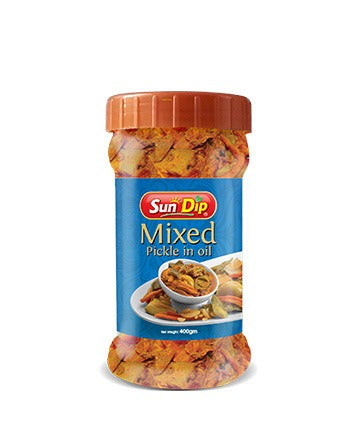 Mixed Pickle Pet Bottle - 400gm