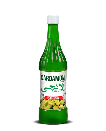 Naurus Cardamom Syrup 800ml Bottle – Elaichi Sharbat for Summer Drinks