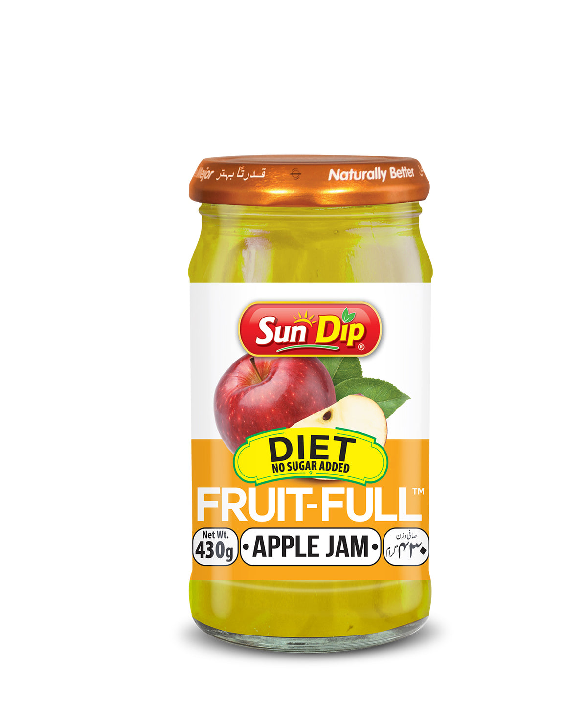 Sundip Jam Diet Apple Jam - 430gm – Naurus - Sundip