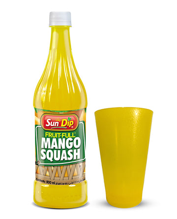 Mango squash 800ml with free glass