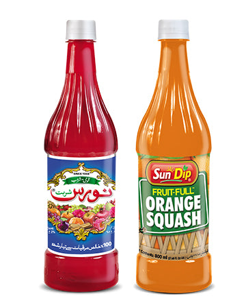 Naurus & Orange Squash - 800ml
