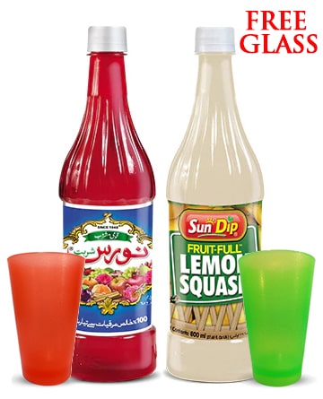 Naurus & Lemon Squash - 800ml