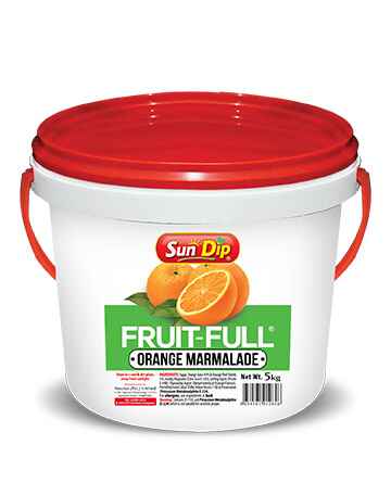 Sun Dip orange marmalade 5kg bucket fruitfull orange jam bulk pack for bakery and home use Pakistan