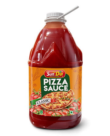 Sun Dip Pizza Sauce Classic 5.5KG large jar bulk pack for pizza pasta and fast food use