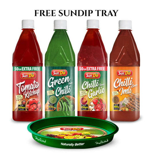 Sauces Bundle 450gm Each - Free Tin
