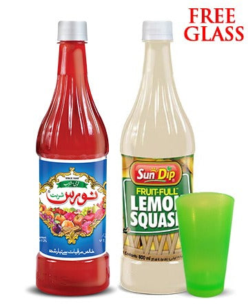 Naurus & Lemon Squash - 800ml