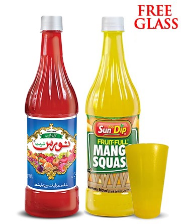 Naurus & Mango Squash - 800ml