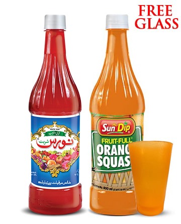 Naurus & Orange Squash - 800ml